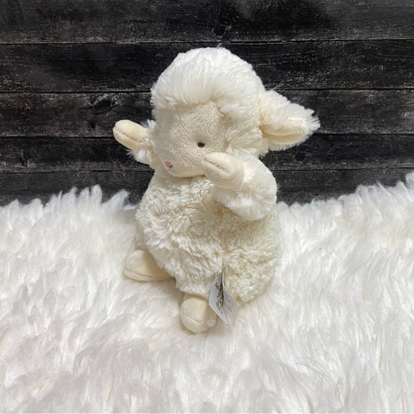 BUNNIES BY THE BAY LAMB SHEEP PLUSH STUFFED FARM ANIMAL TOY LOVEY SPRING EASTER - Picture 4 of 6